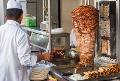 Trompo of Tacos al Pastor