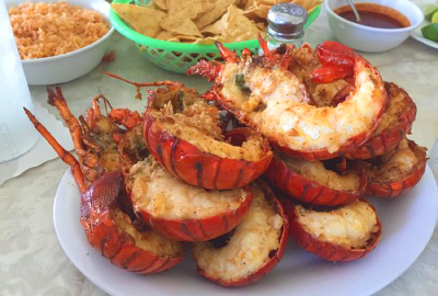 Puerto Nuevo style Lobster - Baja California