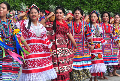 Huipiles from San Felipe Jalapa de Díaz