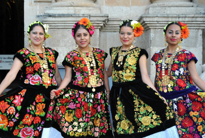 Typical Tehuana costume