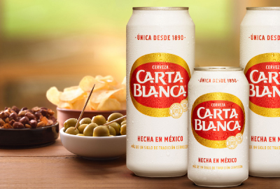 "Carta Blanca" Beer