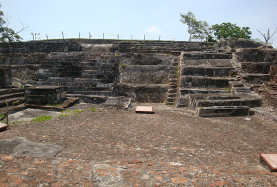 Structure 3 and the "Sunken Courtyard"