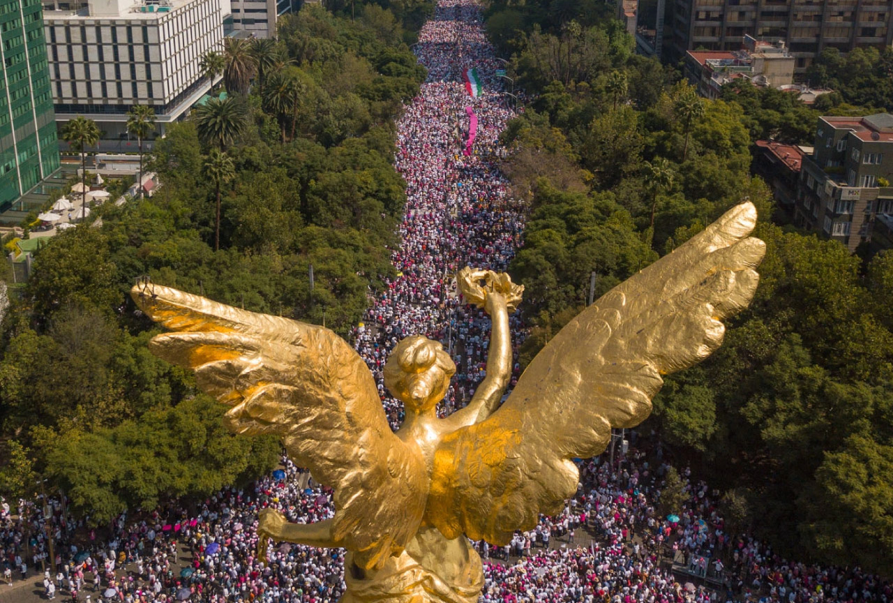 Marcha INE Febrero 26